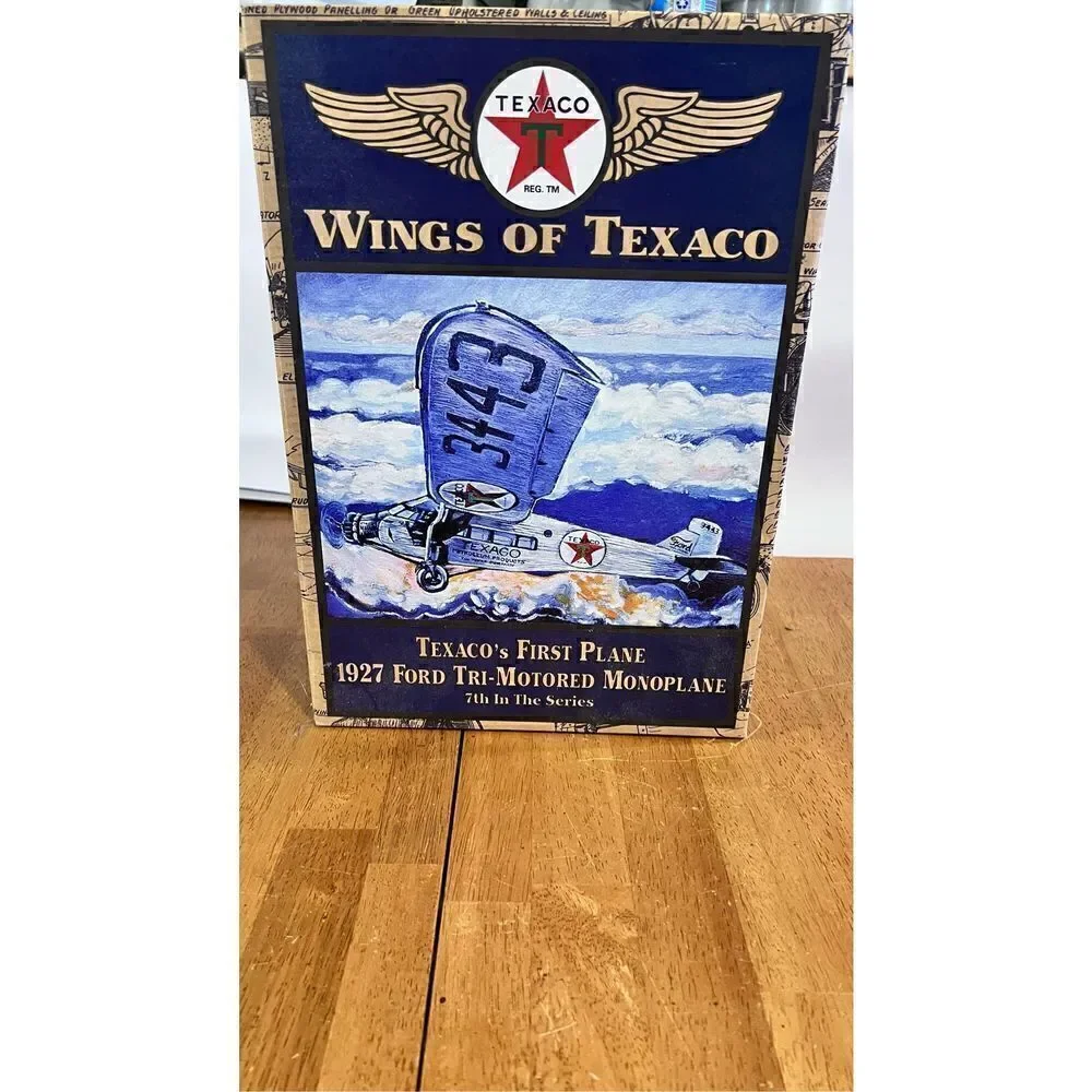 WINGS OF TEXACO 1927 FORD TRI MOTORED MONOPLANE 7TH IN THE SEASON